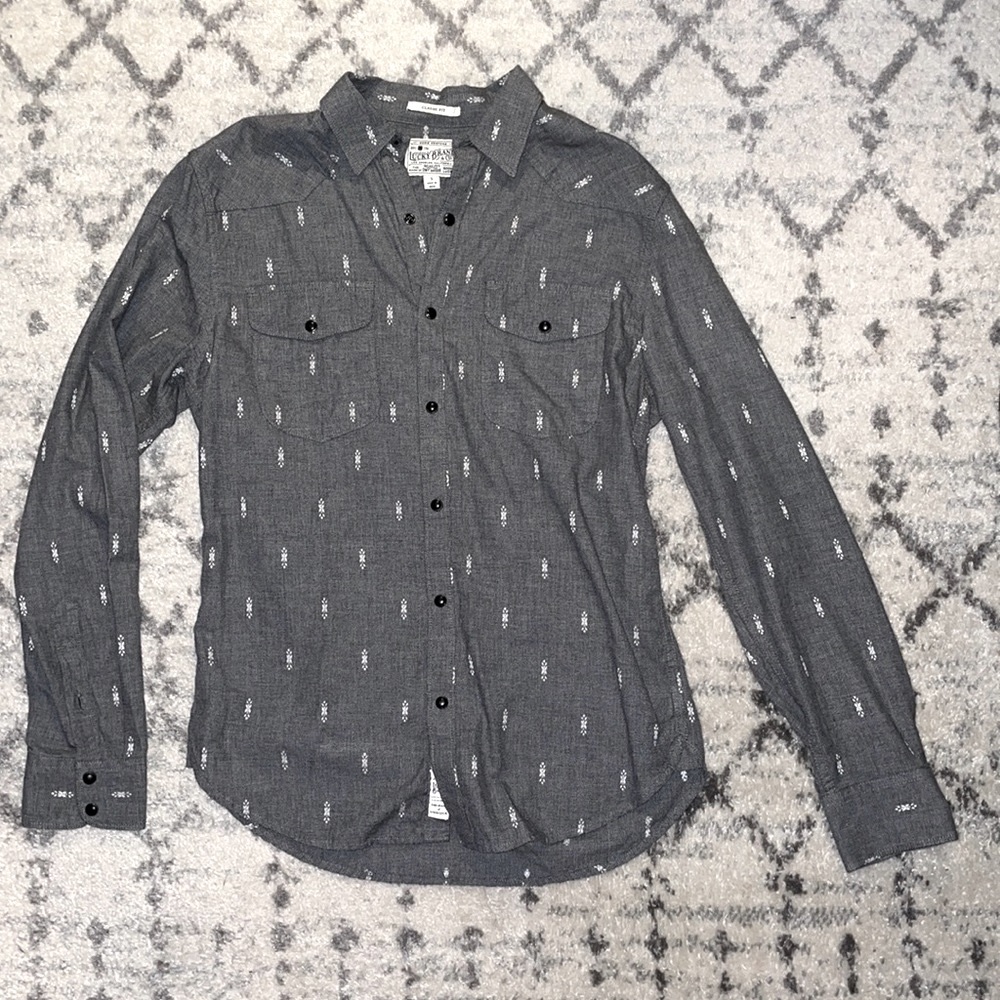 Lucky Brand Men’s Classic Fit Dress Shirt